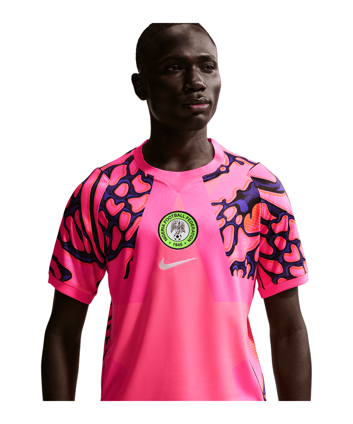 Nike NFF Nigeria Torwarttrikot WM 2026 Rosa F645 - rosa