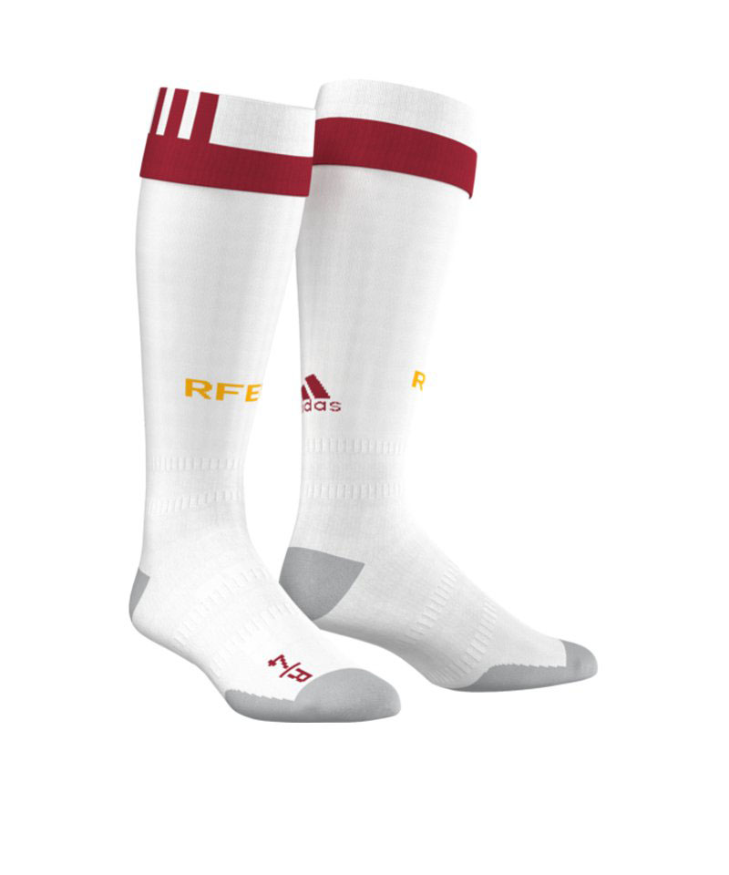 adidas Spanien Stutzen Away EM 2016 Weiss - weiss