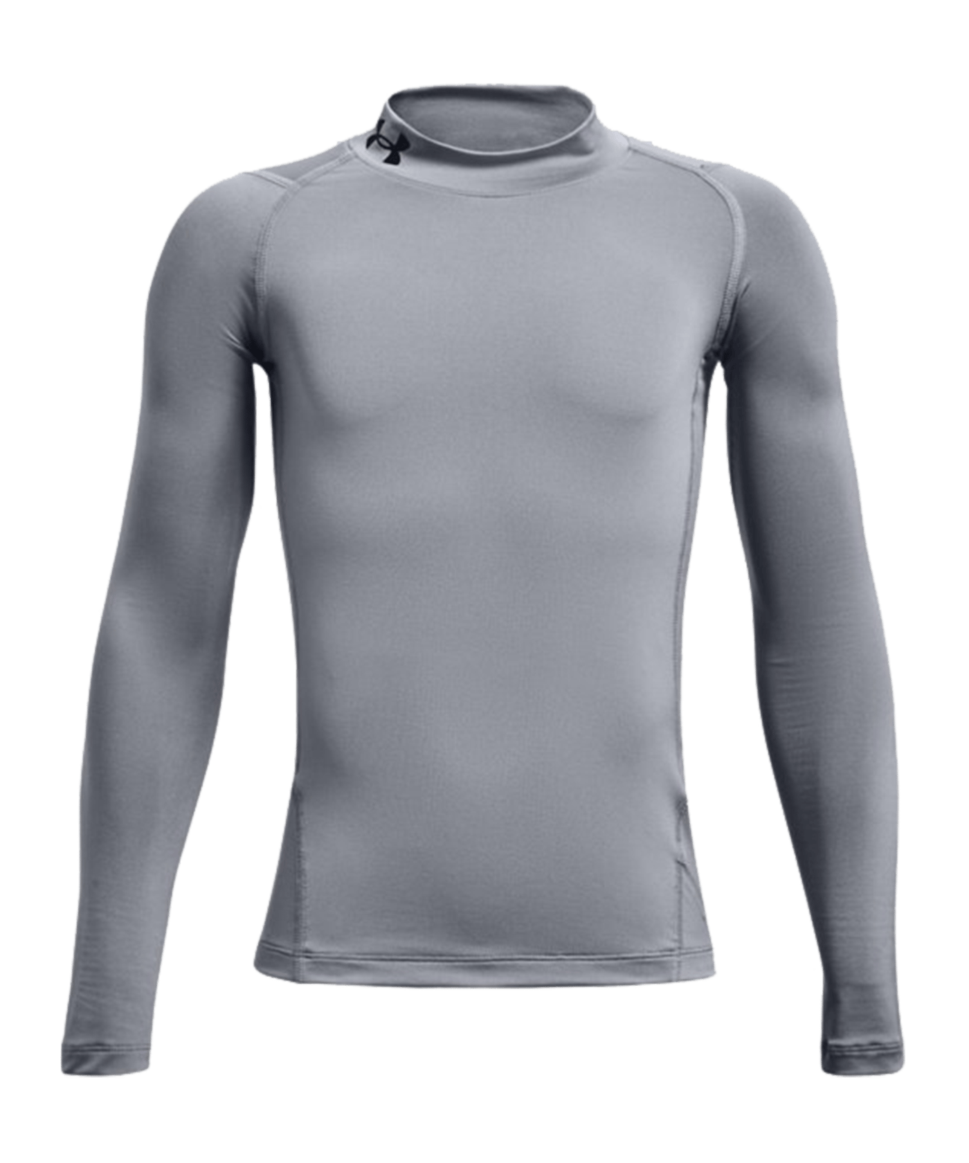 Under Armour HeatGear Mock langarm Kids F035 - grau