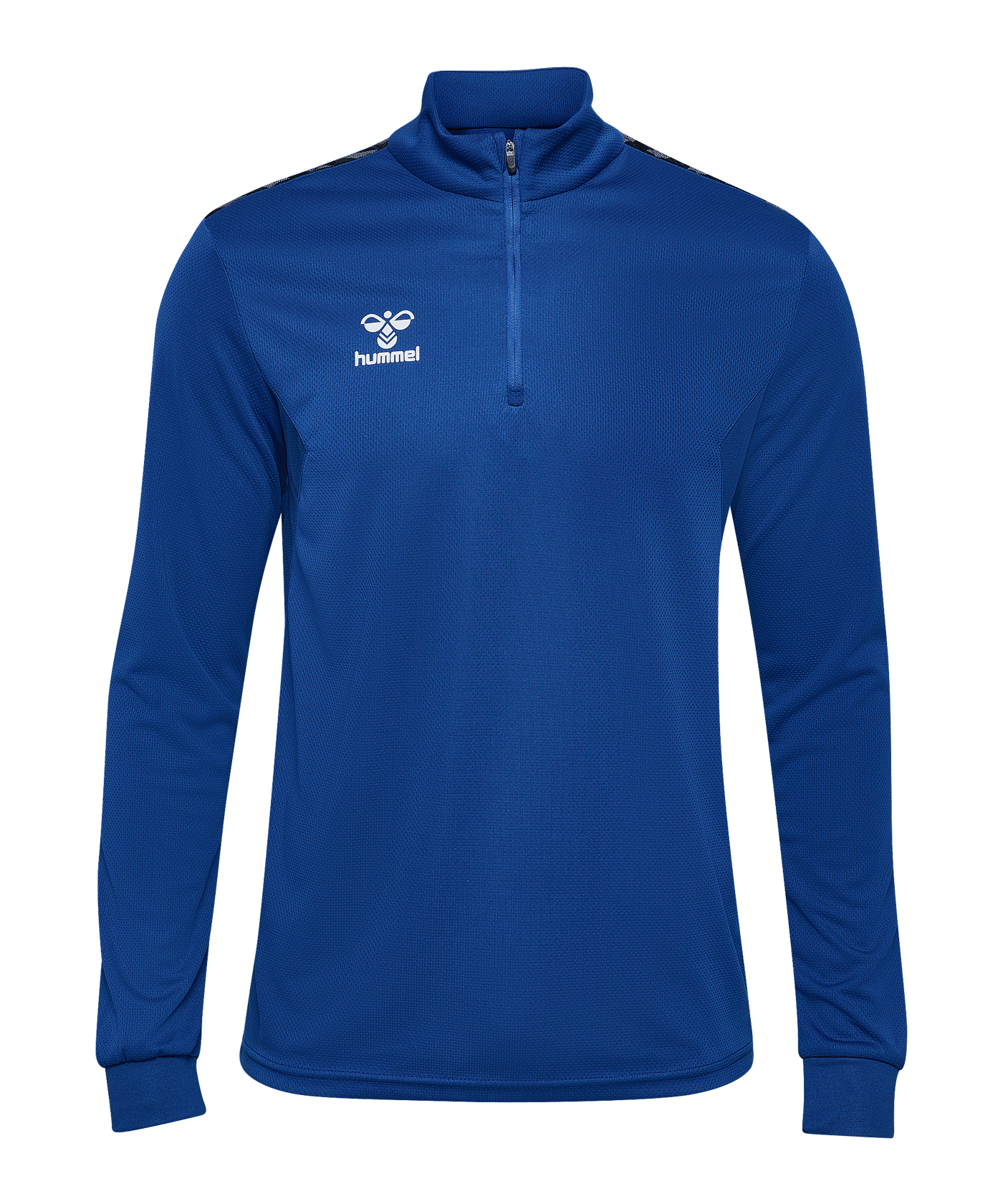 Hummel hmlAUTHENTIC HalfZip Sweatshirt Blau F7045 - blau