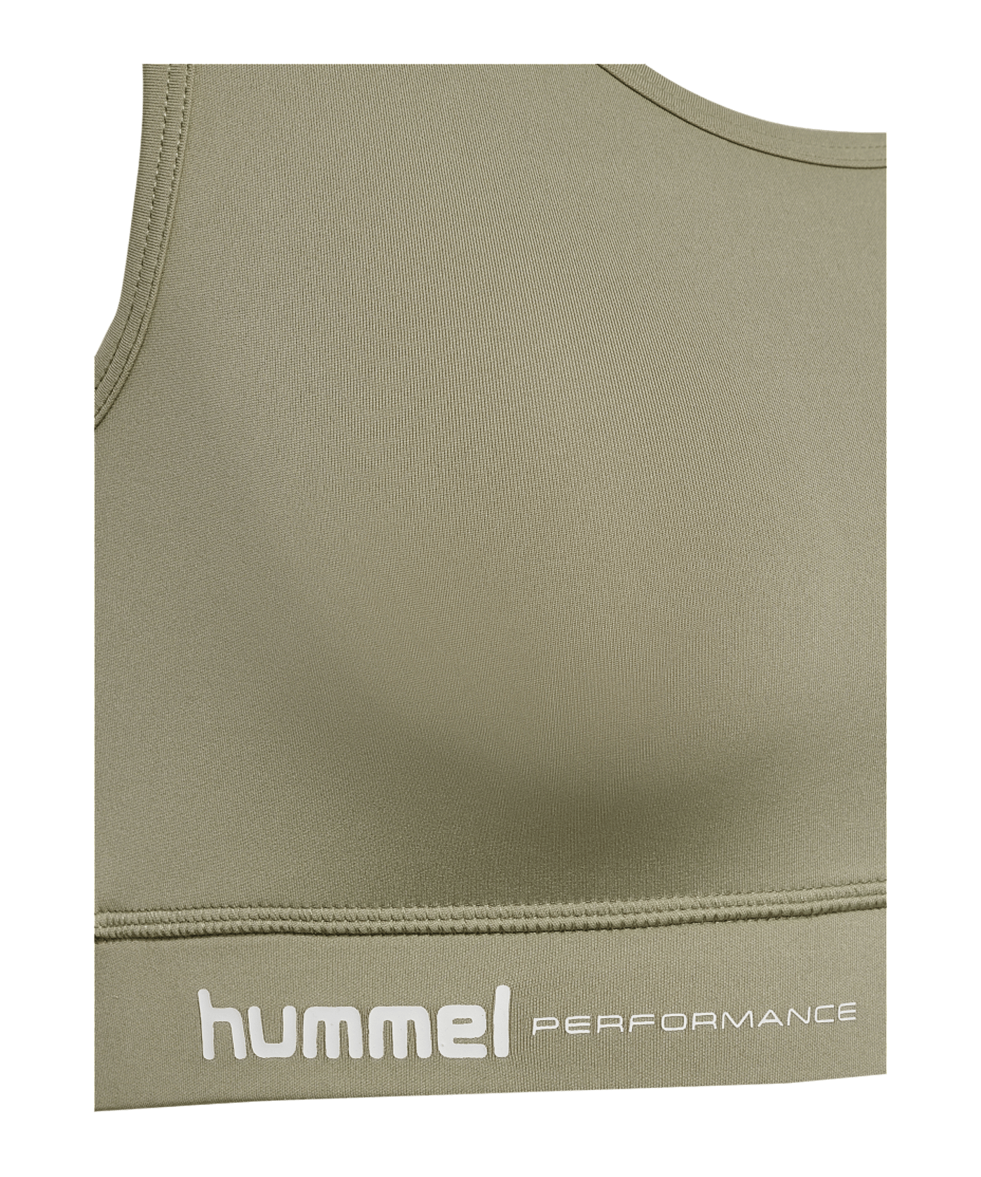 Hummel Pulse Light Support Sport-BH Damen Grün F6092 - gruen