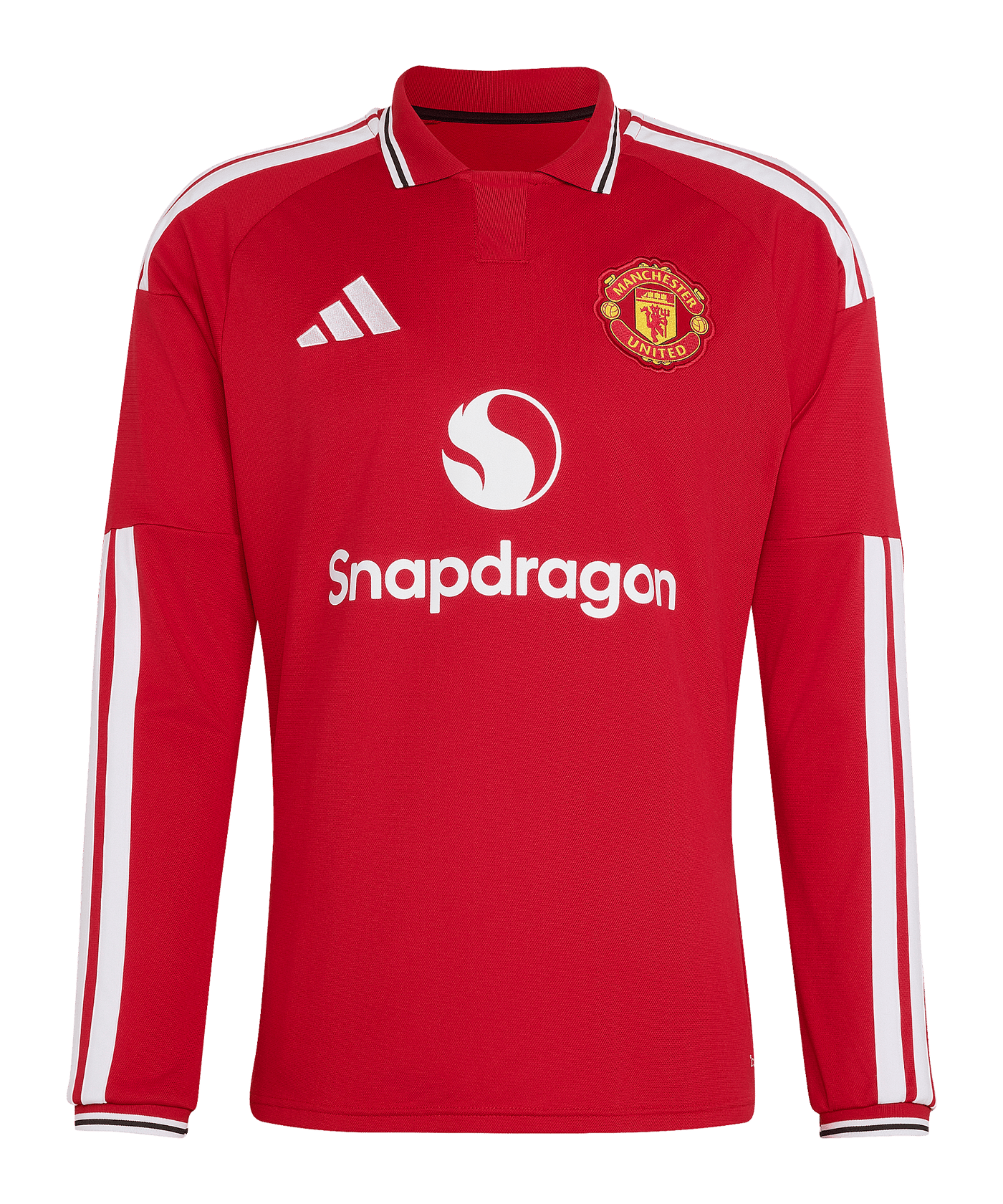 adidas Manchester United Trikot Langarm Home 2026/2027 Rot - rot