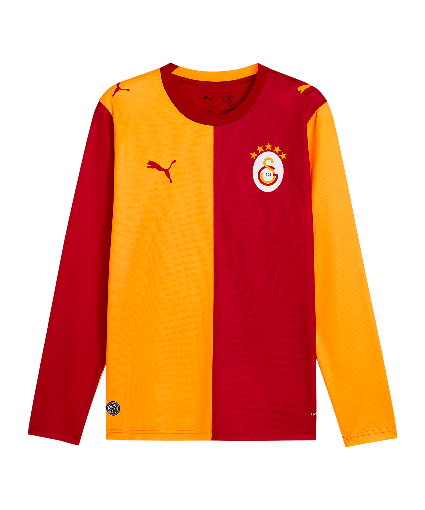 PUMA Galatasaray Istanbul Replica Trikot Langarm Home 2026/2027 Rot F01 - rot