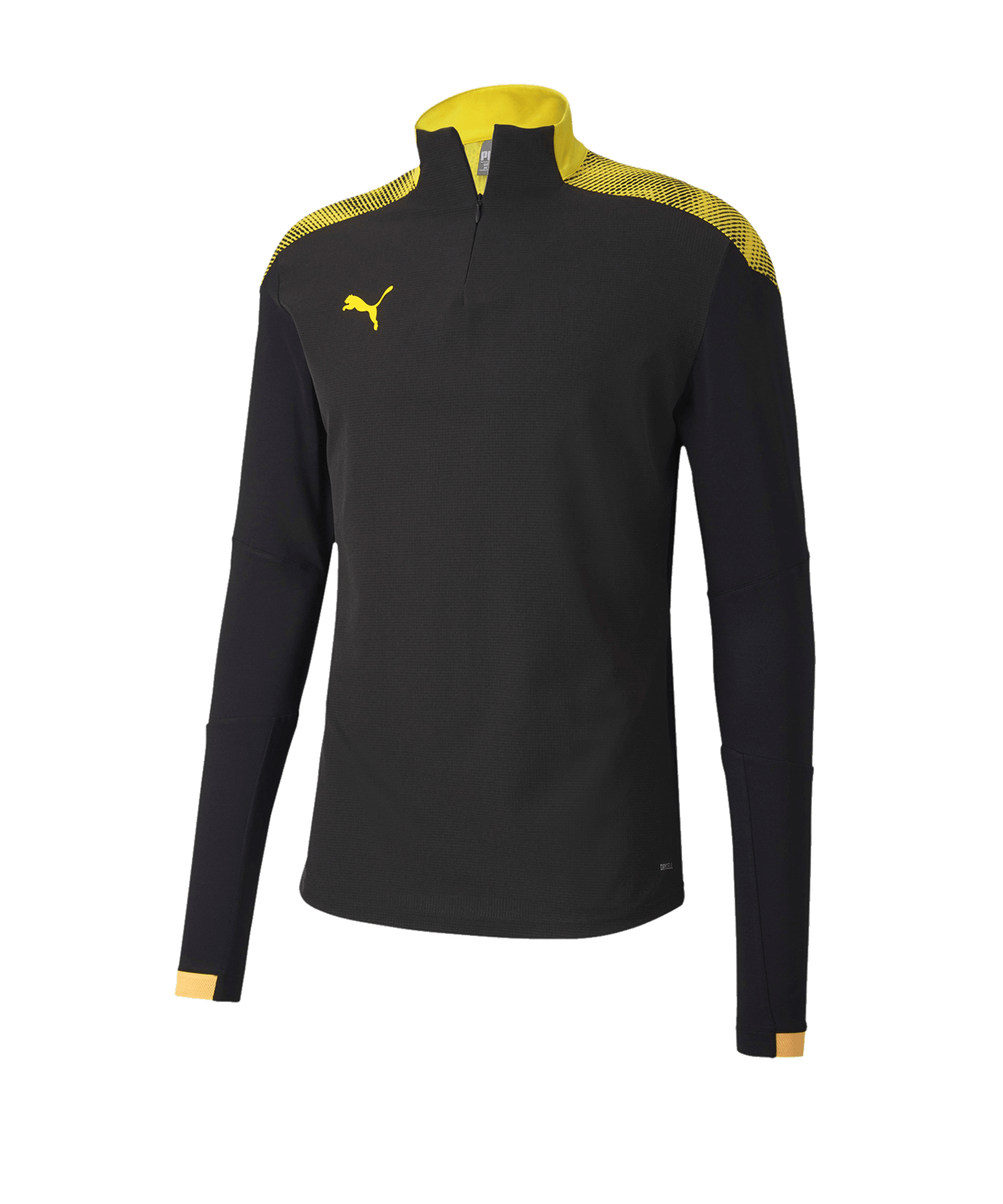 PUMA ftblNXT 1/4 Zip Top Sweatshirt Schwarz F04 - schwarz