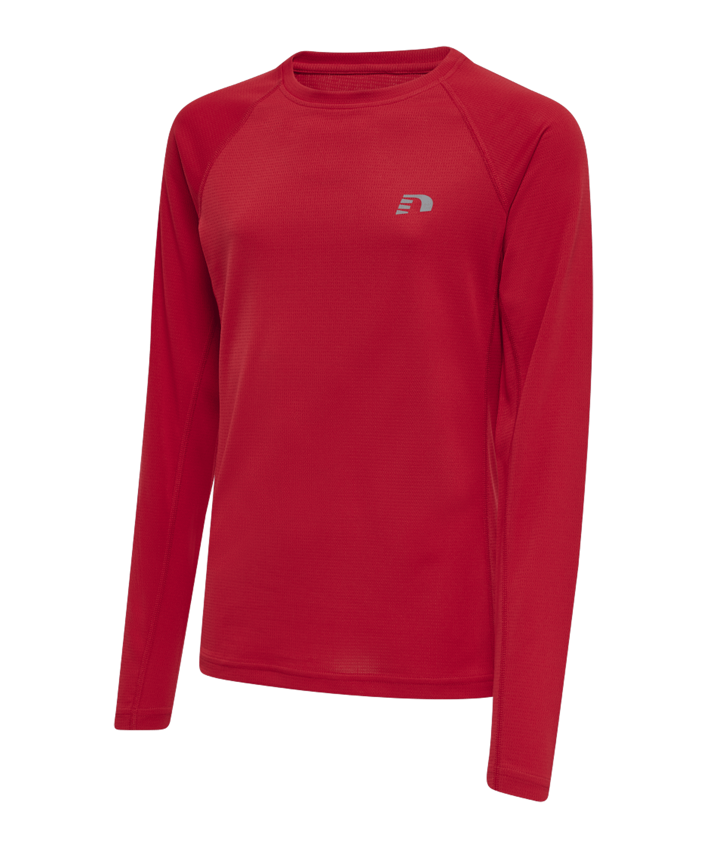 Newline Core Shirt langarm Running Kids Rot F3365 - rot