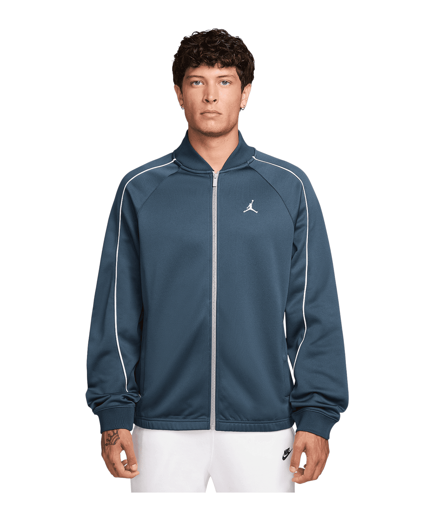 Jordan Brooklyn Tricot Jacke Blau F479 - blau