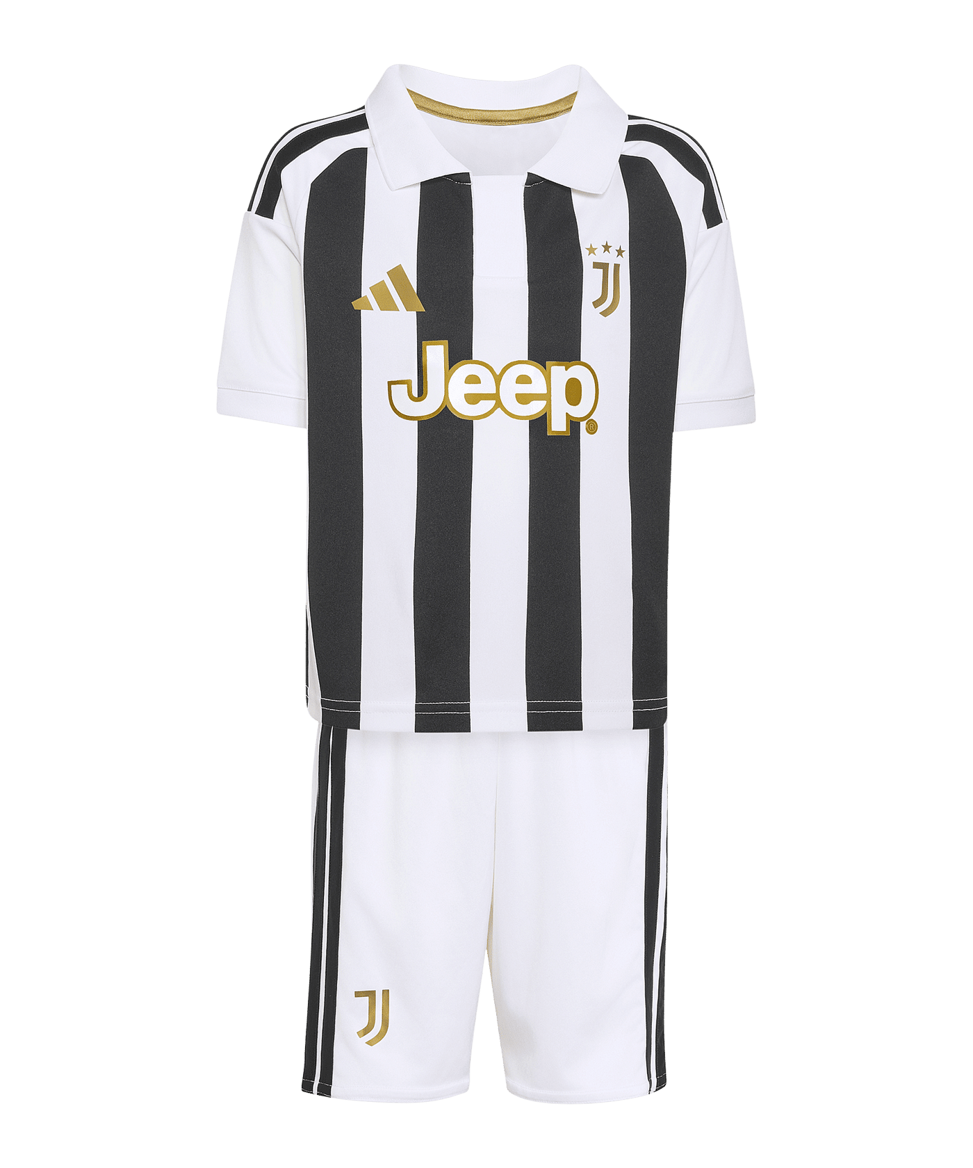 adidas Juventus Turin Trikot Set Home 2026/2027 Kids Weiß - weiss