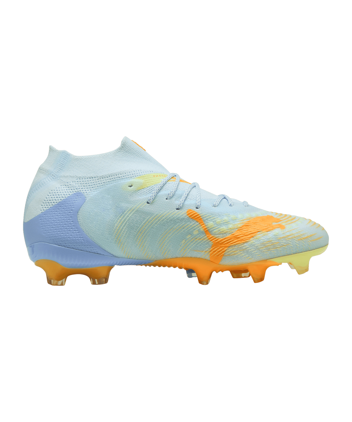 PUMA FUTURE 9 Ultimate FG Light Up Damen Gelb F01 - blau