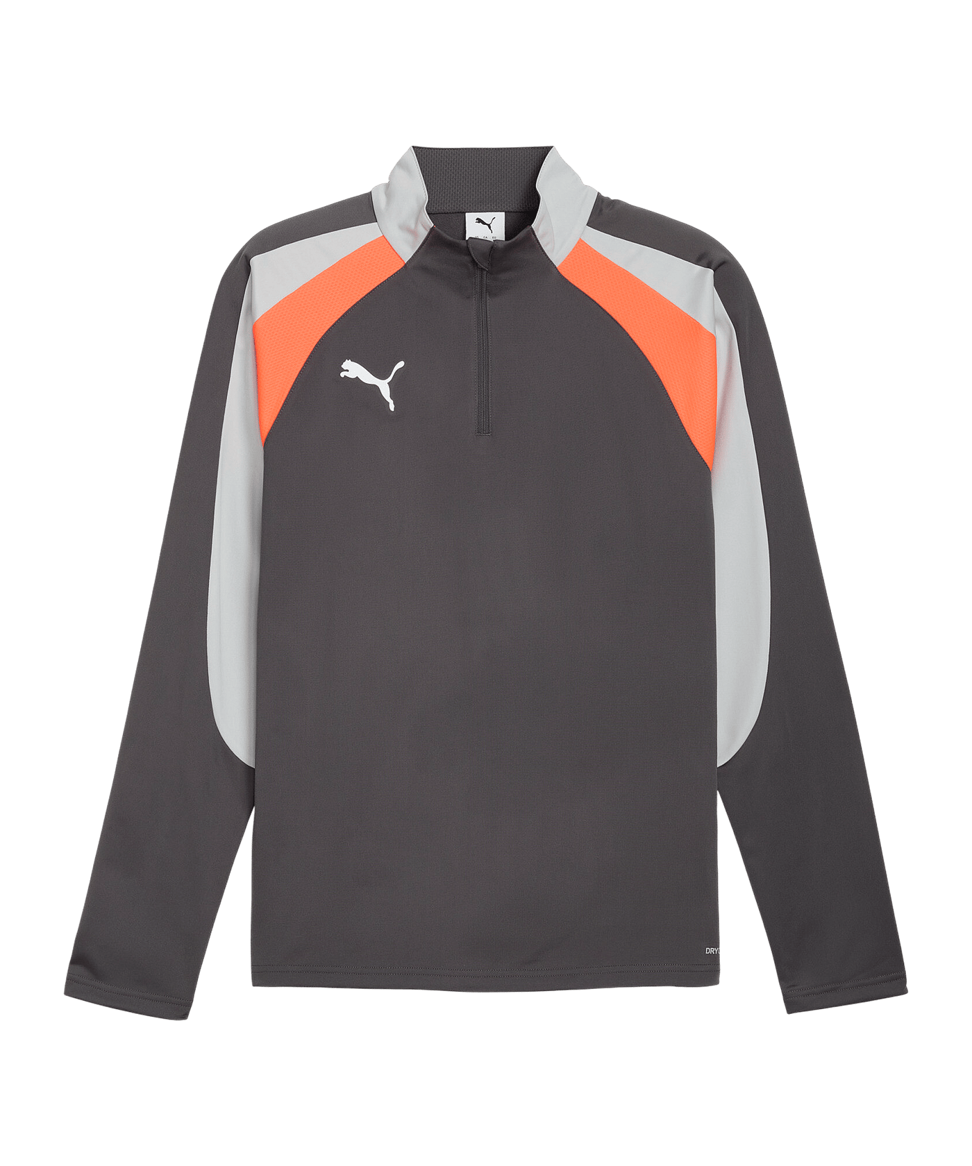 PUMA Individualliga 1/4 Zip Sweatshirt Grau F10 - grau