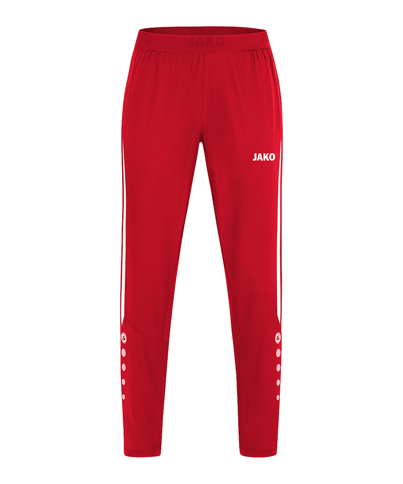 JAKO Power Freizeithose Damen Rot Weiss F105 - rot