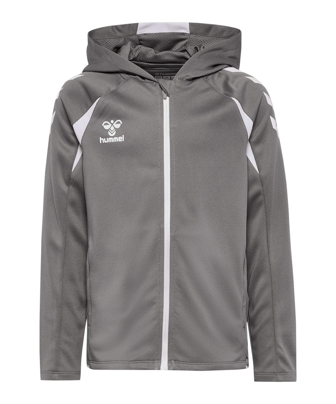 hummel Core 2.0 Kapuzenjacke Kids Grau F1299 - grau