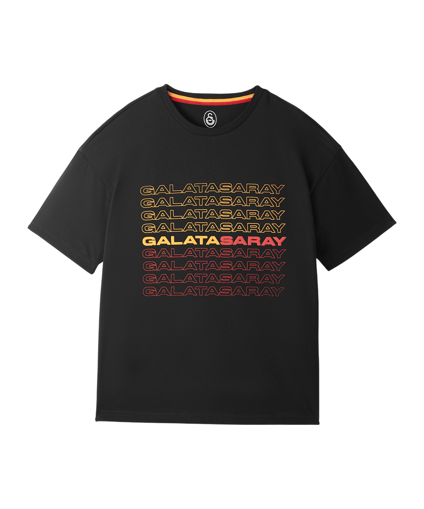 Galatasaray Istanbul T-Shirt Schwarz - schwarz