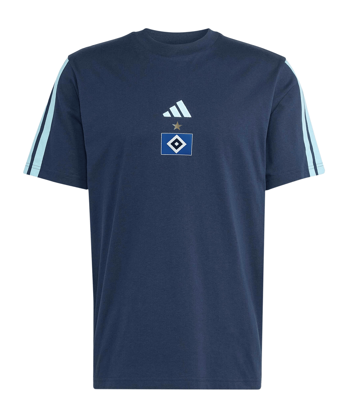 adidas Hamburger SV T-Shirt Blau - blau