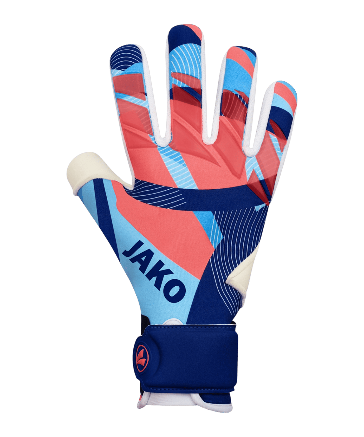 JAKO River Giga NC Torwarthandschuhe Blau F933 - blau