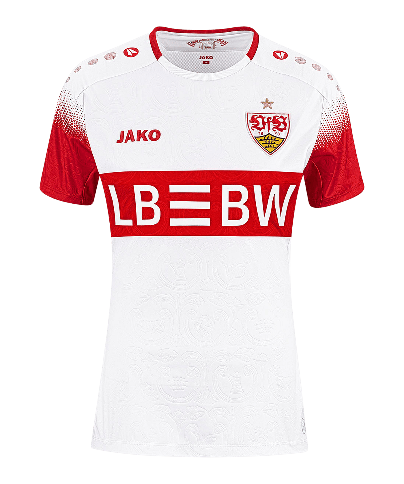 JAKO VfB Stuttgart Trikot Home 2026/2027 Damen Weiß F0 - weiss