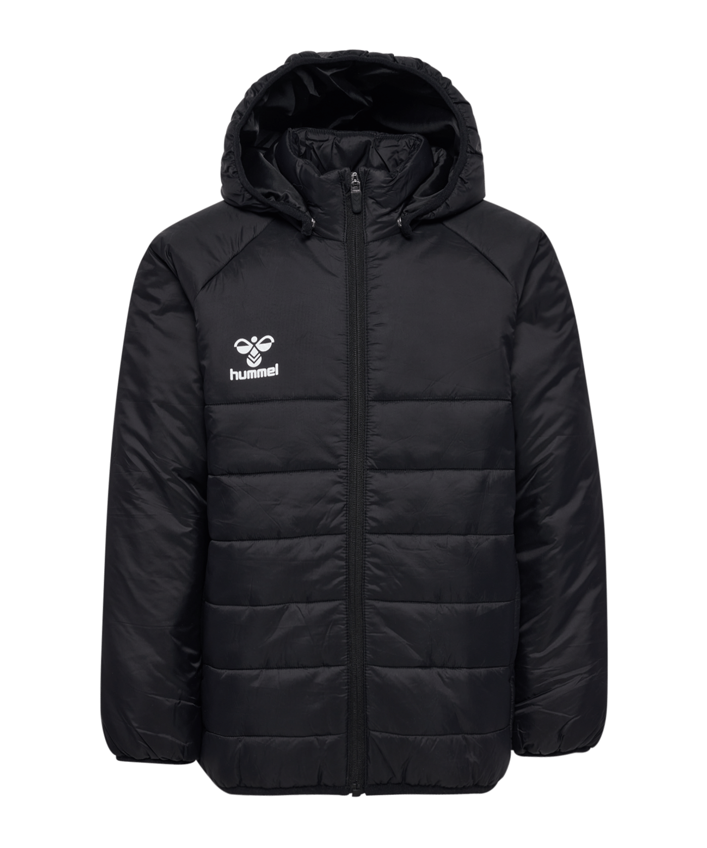 Hummel hmlGO Quilted Kapuzenjacke Kids F2001 - schwarz