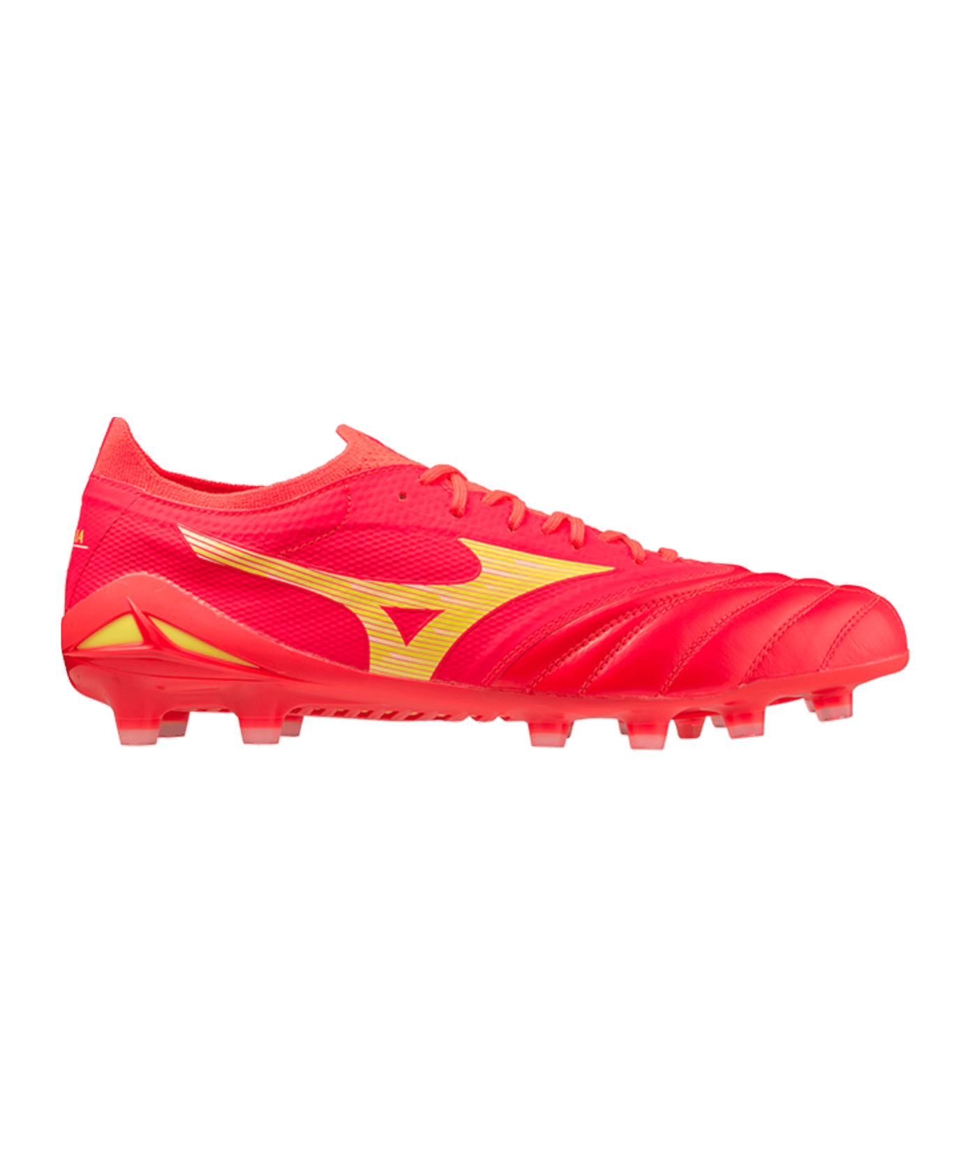 Mizuno Morelia Neo IV FG Release Rot Gelb F64 - rot
