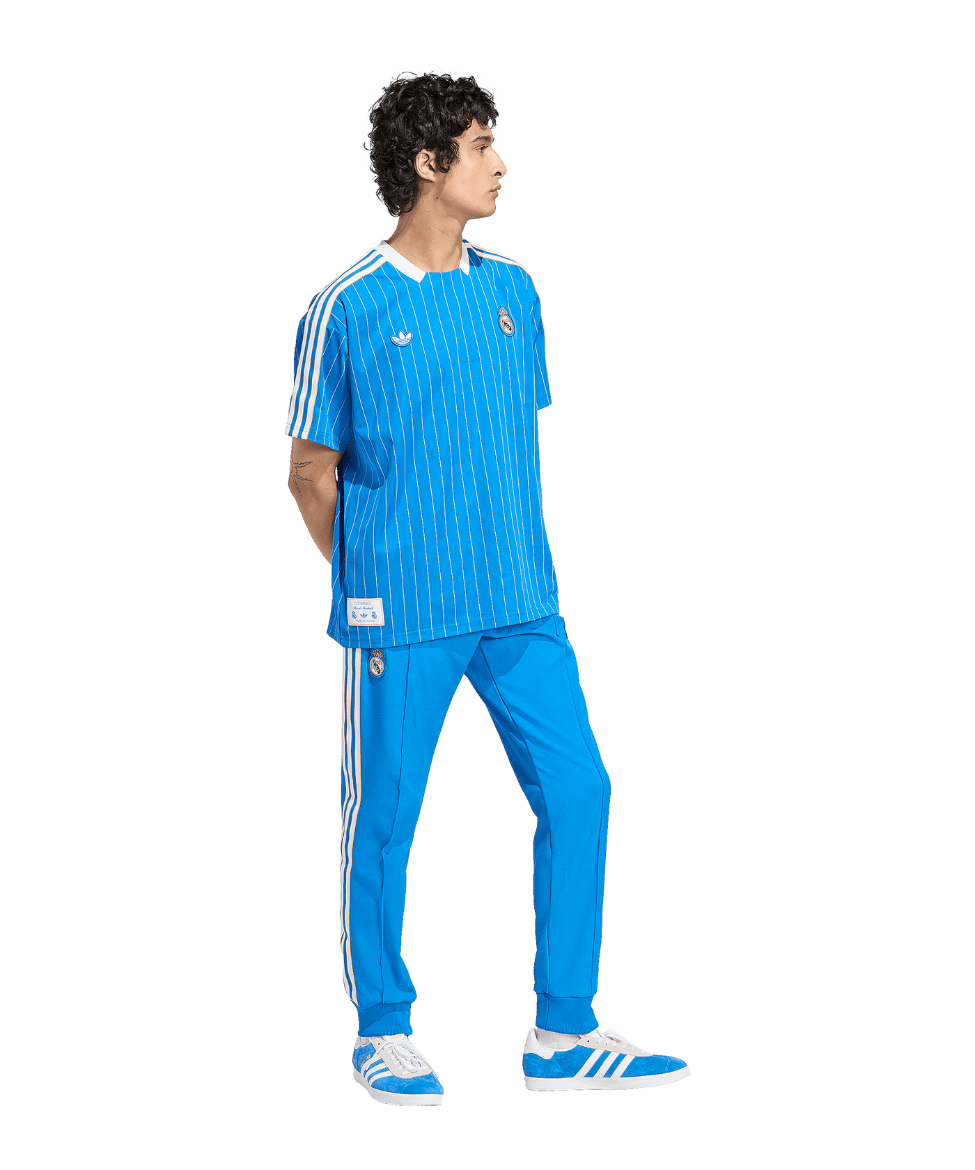adidas Real Madrid Icon Track Hose Blau - blau