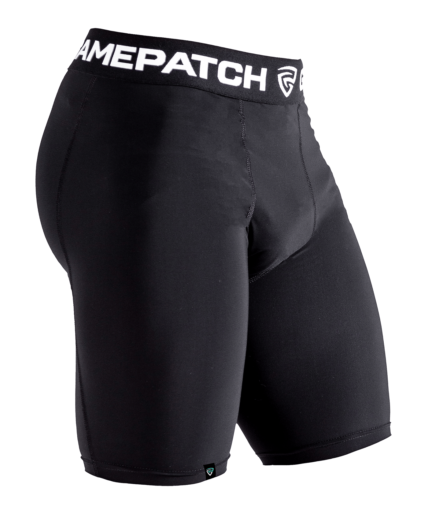 Gamepatch Compressishort Short Schwarz - schwarz