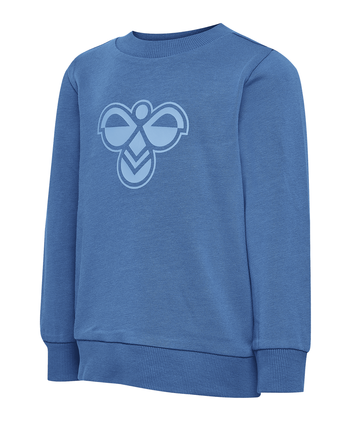Hummel Mini Jersey Crewsuit Bee Trainingsanzug Kids Blau F7379 - blau