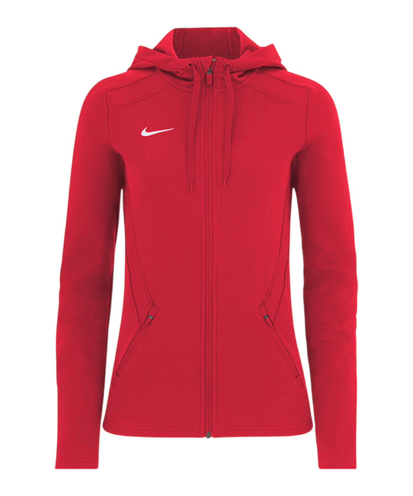 Nike Team Training Kapuzenjacke Damen Rot F657 - rot