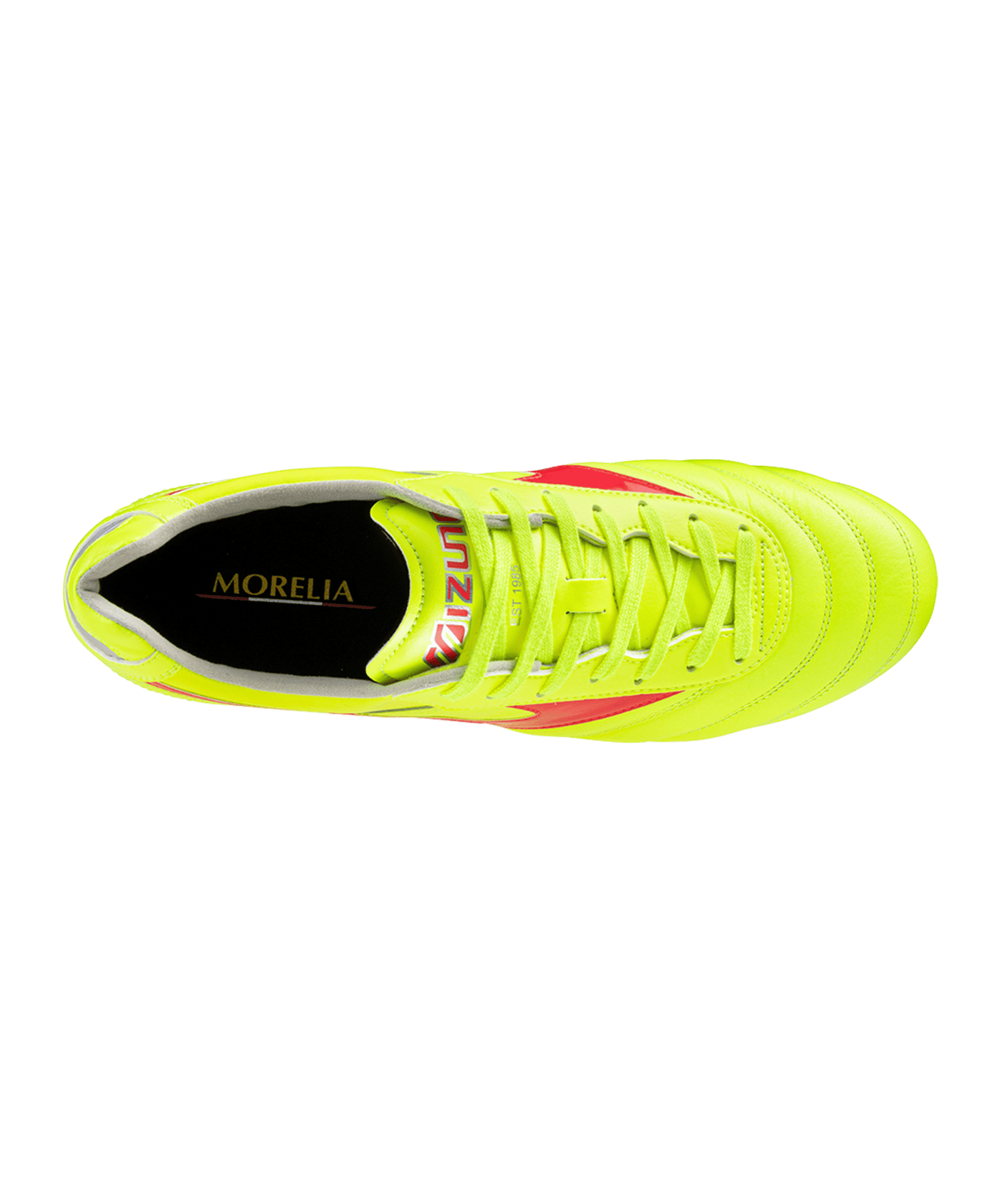 Mizuno Morelia II Elite FG Dyna Gelb Rot Silber F45 - gelb