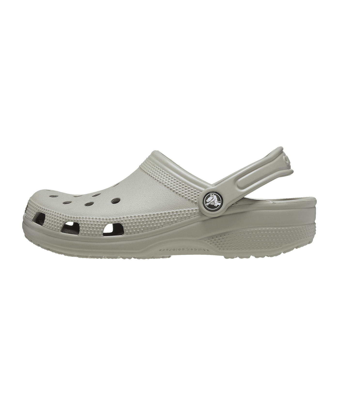 Crocs Classic Clog Badelatsche Grau - grau