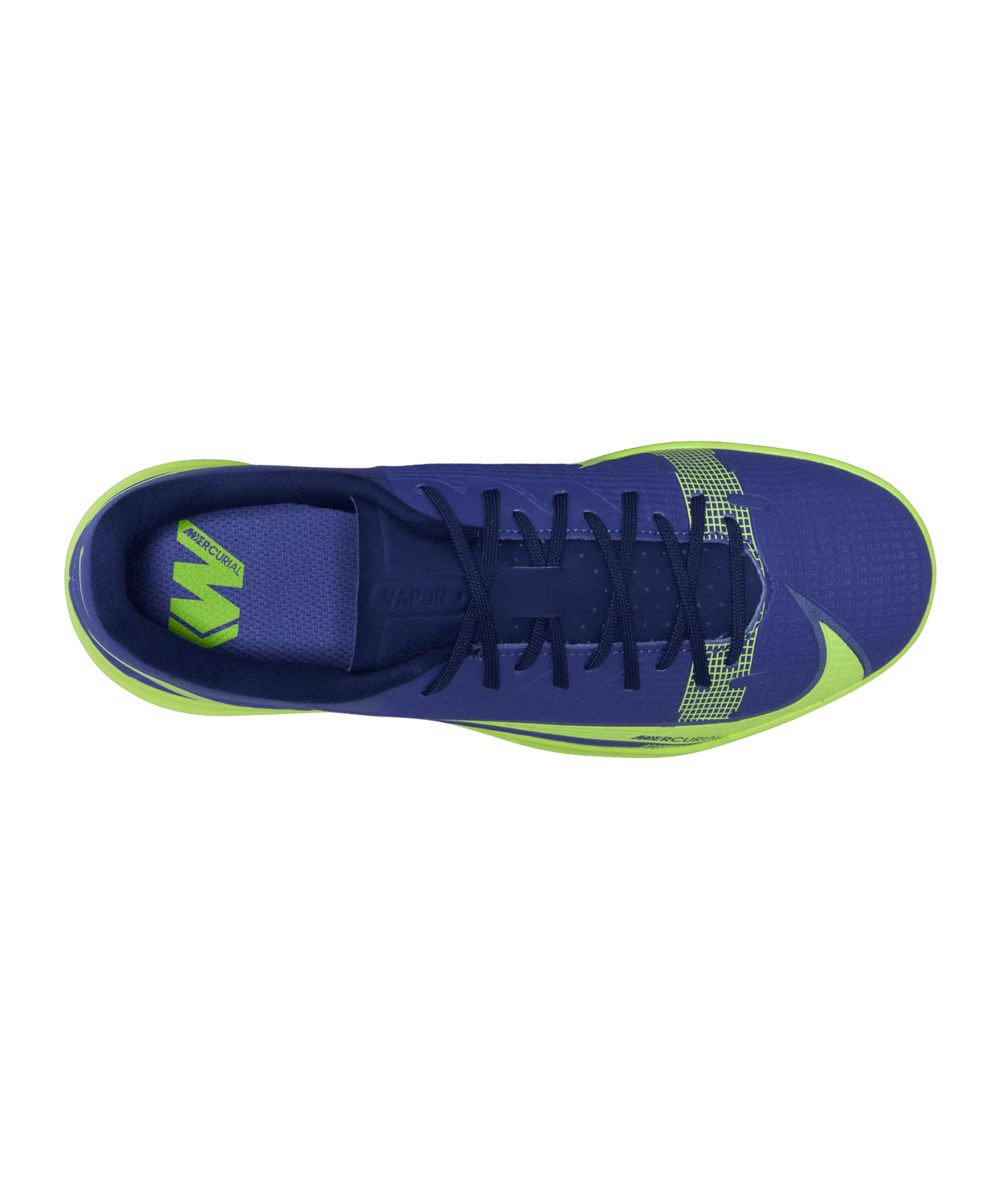 Nike Mercurial Vapor XIV Recharge Academy IC Kids Blau Gelb F474 - lila