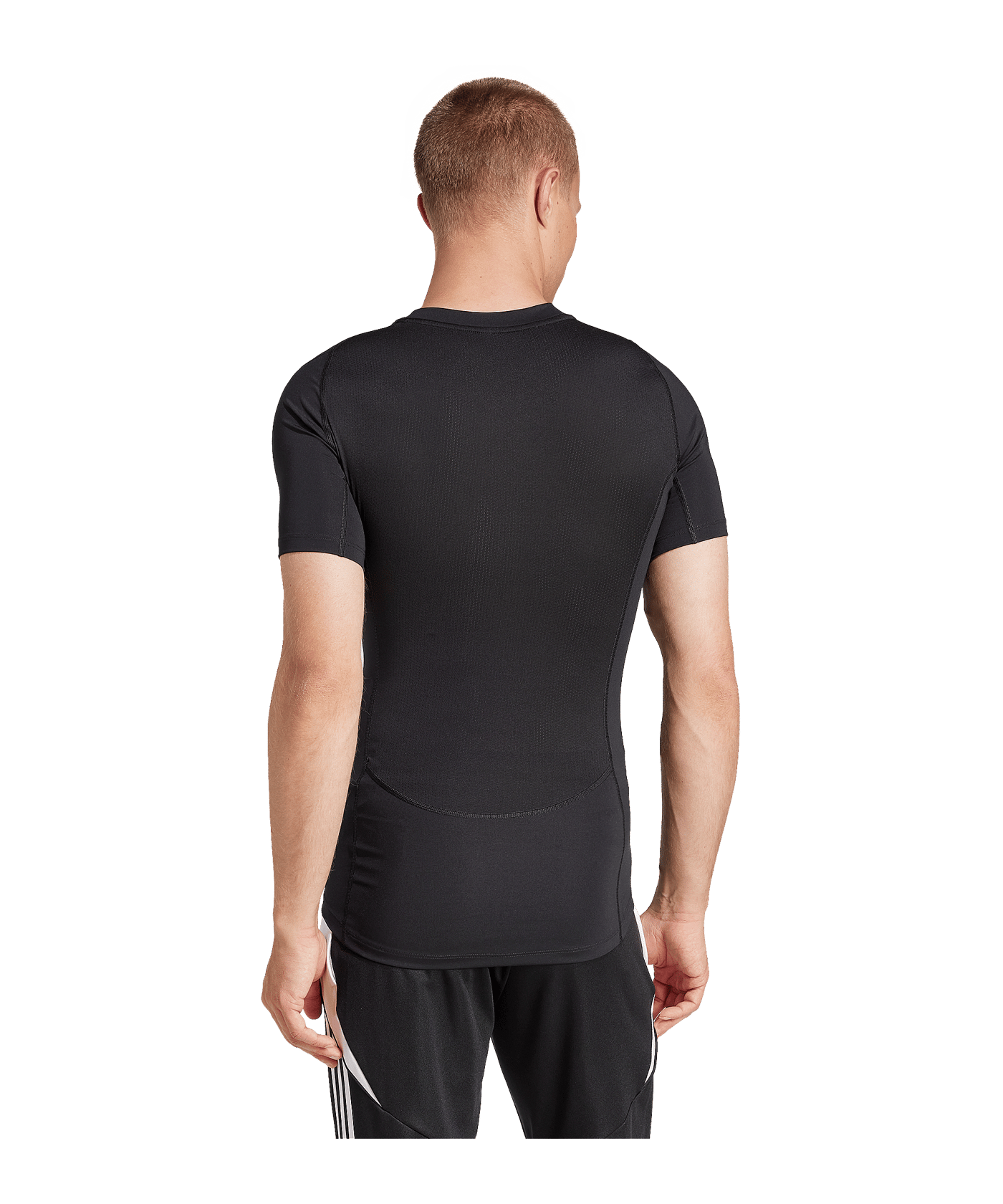 adidas Techfit Underwear Shirt Schwarz - schwarz