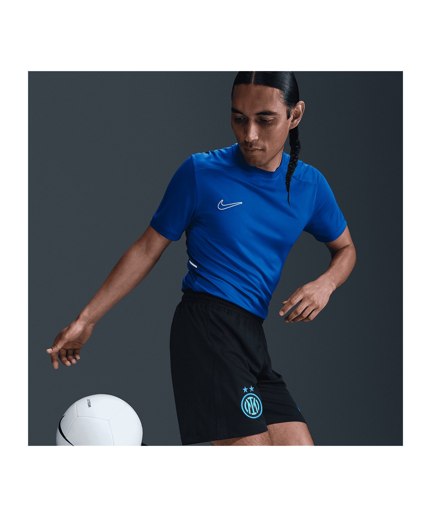 Nike Inter Mailand Short Home 2025/2026 Schwarz F010 - schwarz