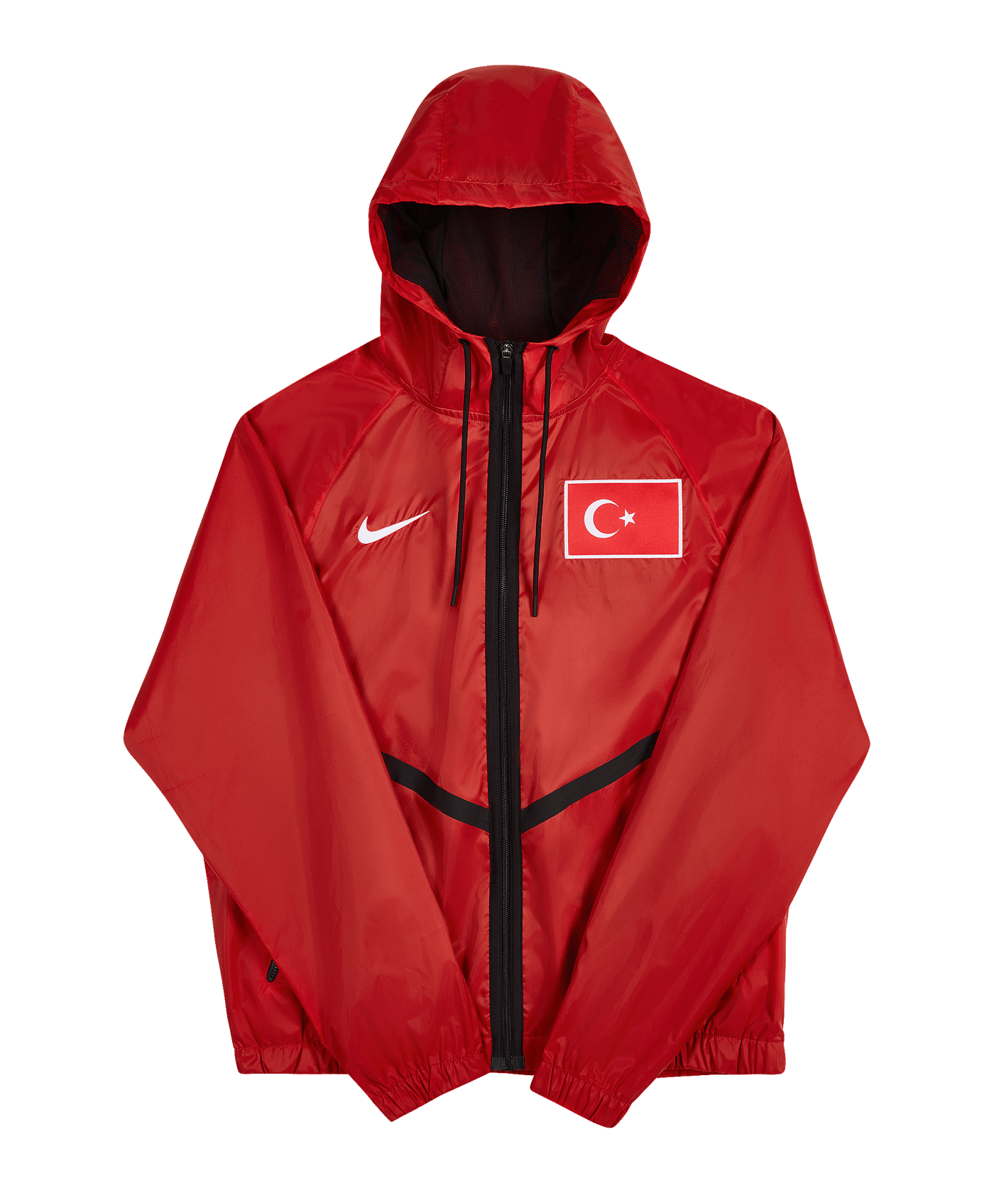 Nike TFF Türkei Anthem Jacke Rot F614 - rot