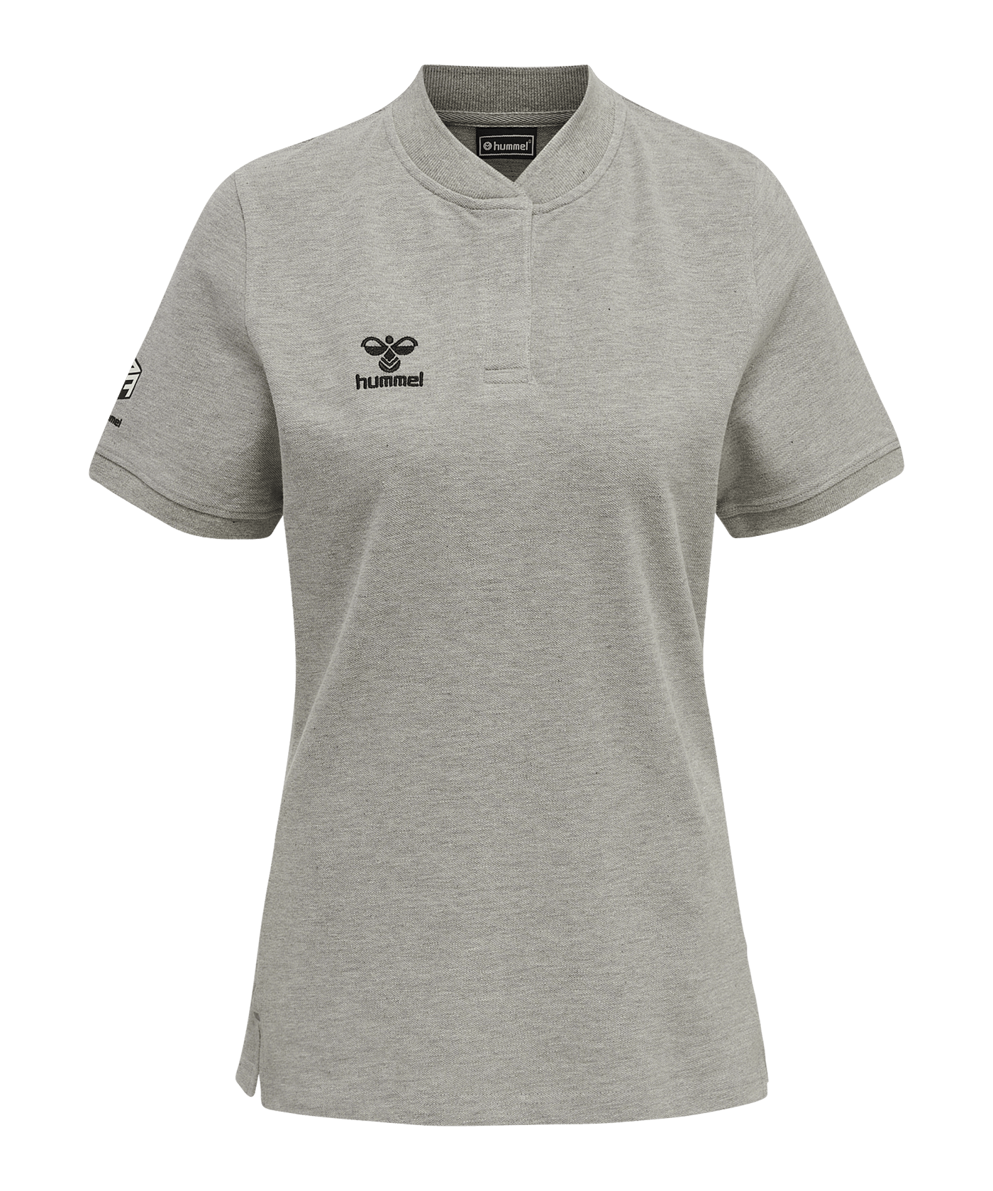 Hummel Move Grid Polo Damen Grau F2006 - grau