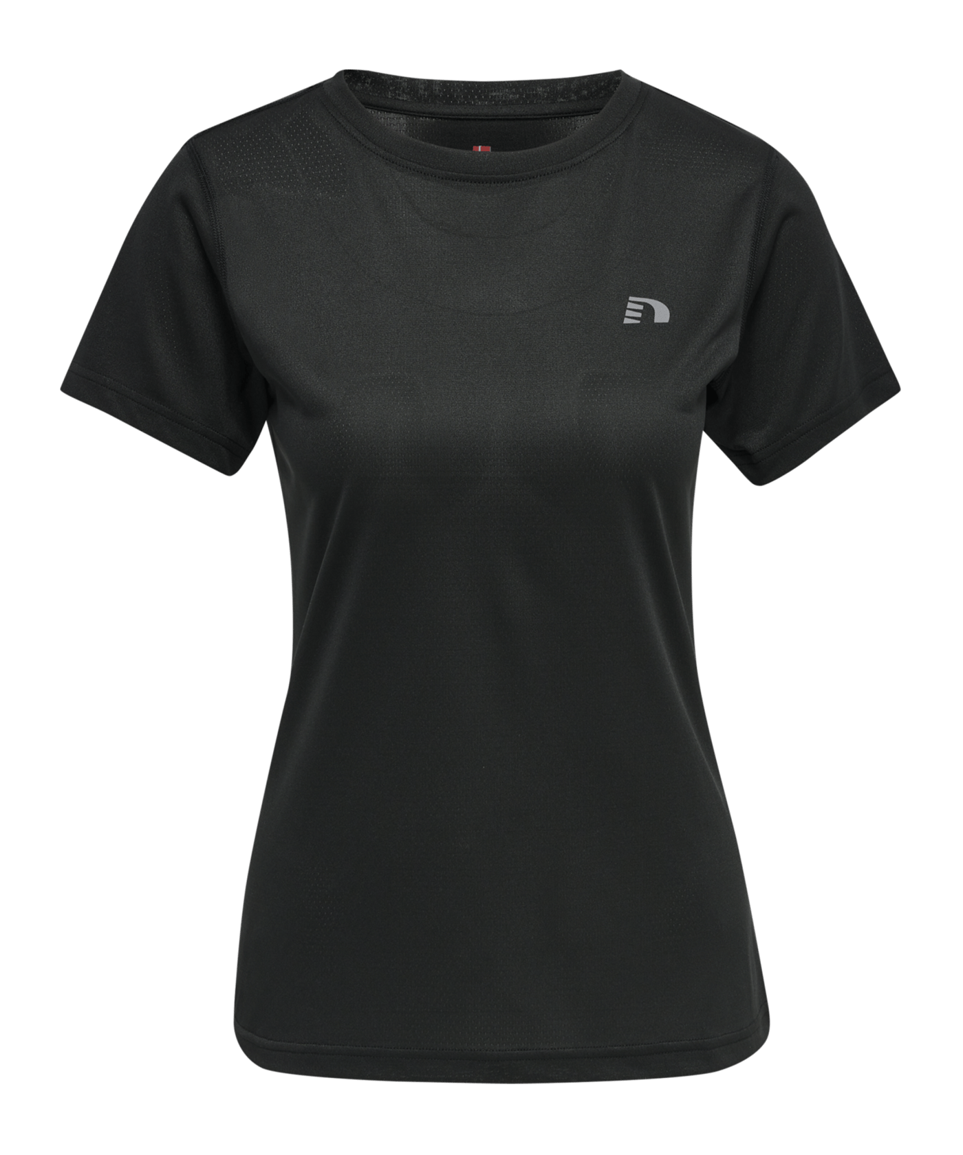 Newline Statement T-Shirt Running Damen F2001 - schwarz