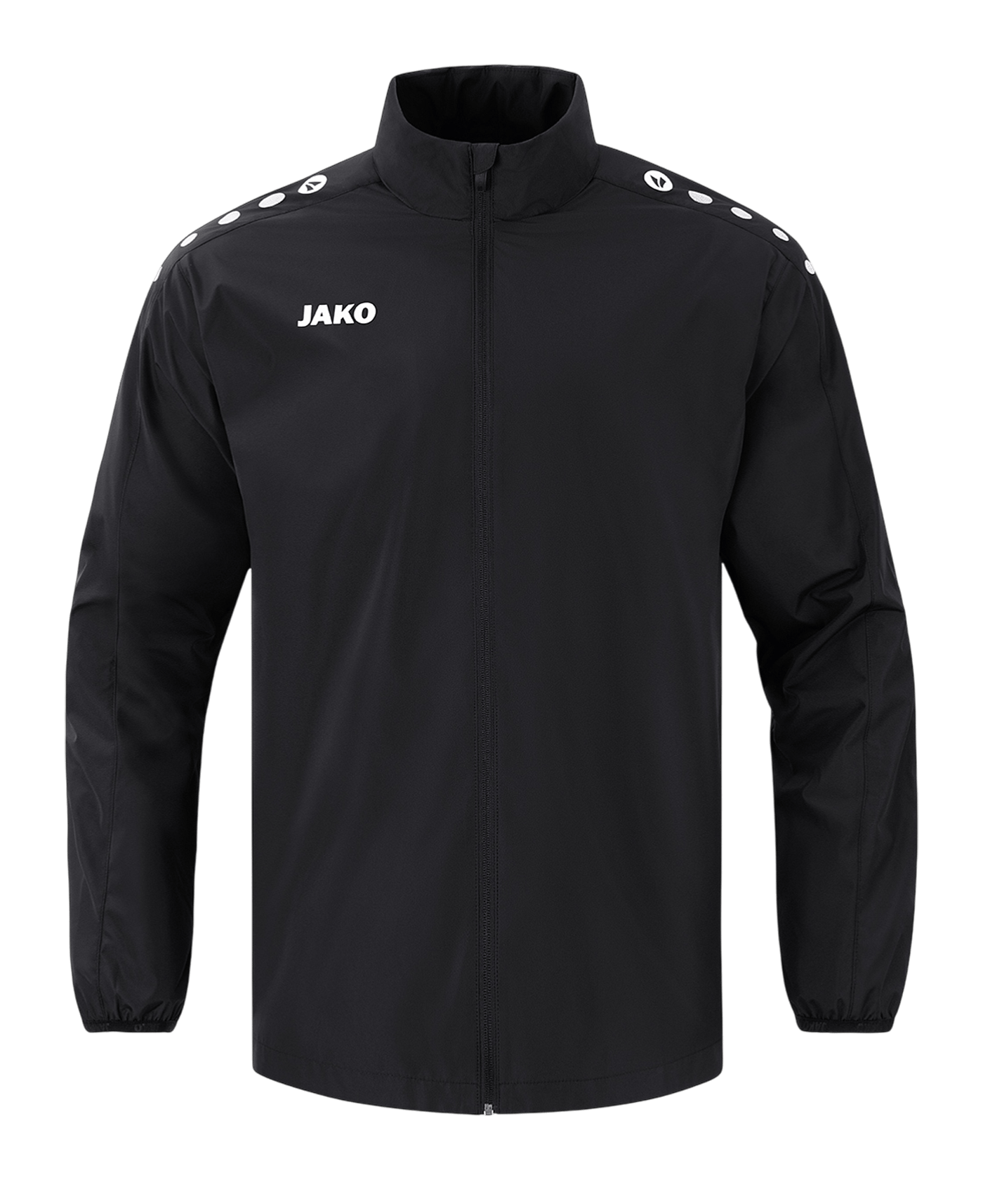 JAKO Light One Allwetter Jacke Kids Schwarz F800 - schwarz