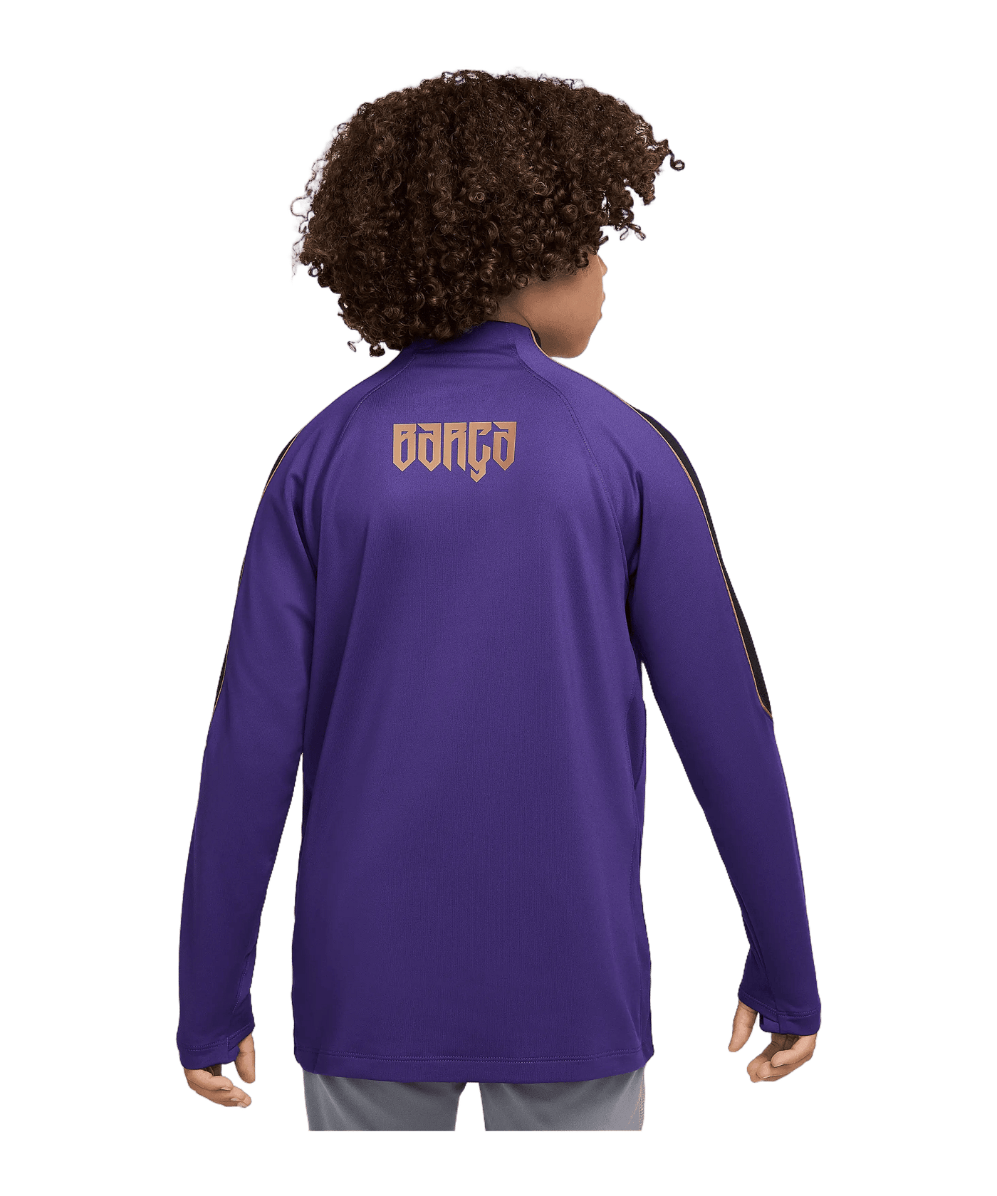 Nike FC Barcelona Strike Drilltop Kids Lila F505 - lila