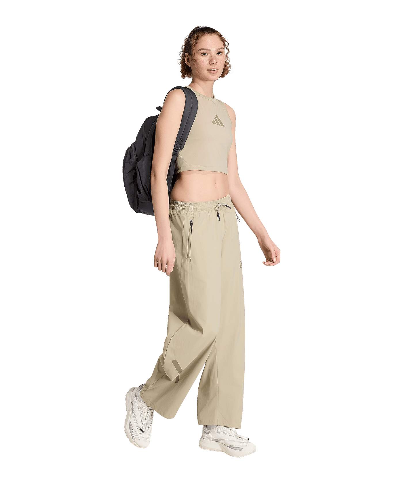 adidas Z.N.E Tanktop Damen Braun - braun