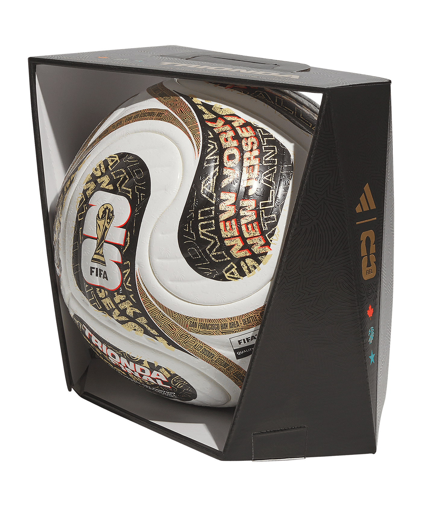 adidas FIFA World Cup 26 Trionda Finals Pro Spielball Weiß - weiss