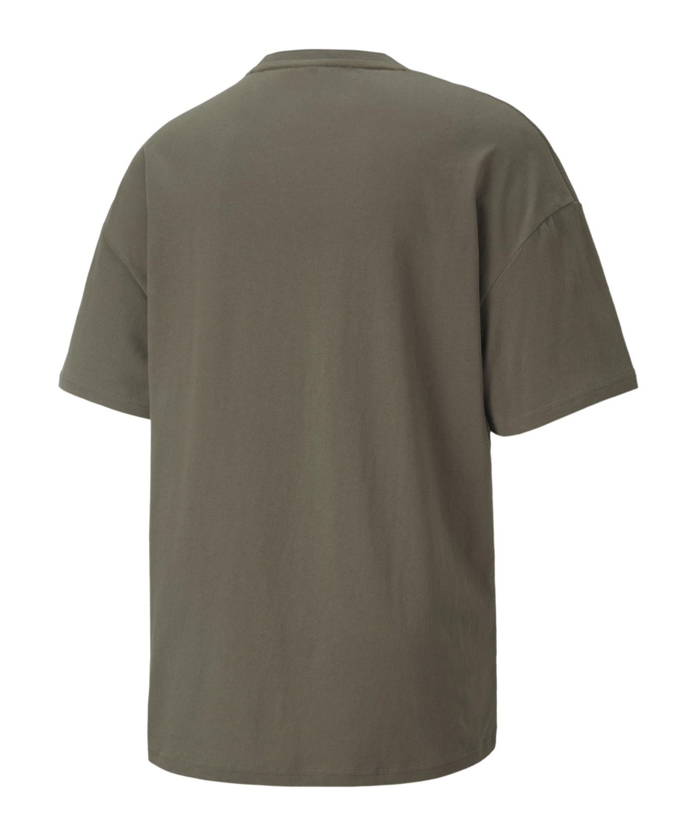 PUMA Classics Boxy T-Shirt Grün F44 - gruen