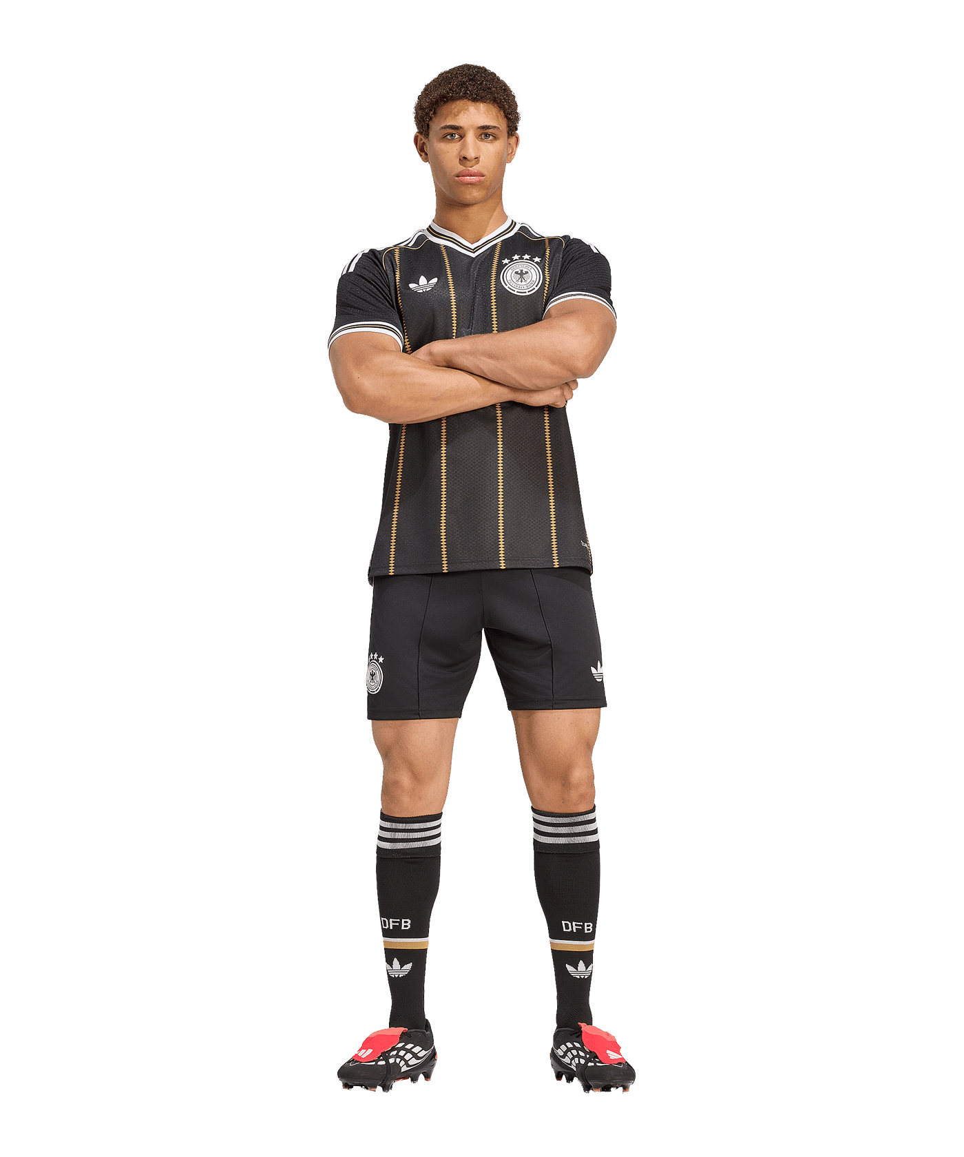 adidas DFB Deutschland Short 3rd 2026 Schwarz - schwarz