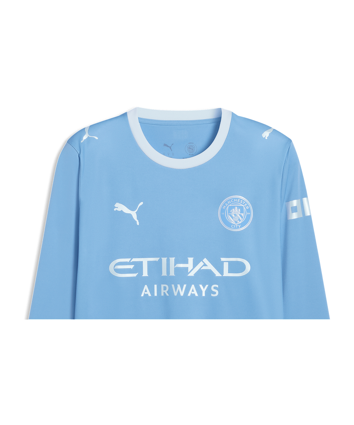 PUMA Manchester City Trikot Langarm Home 2026/2027 Blau F01 - blau
