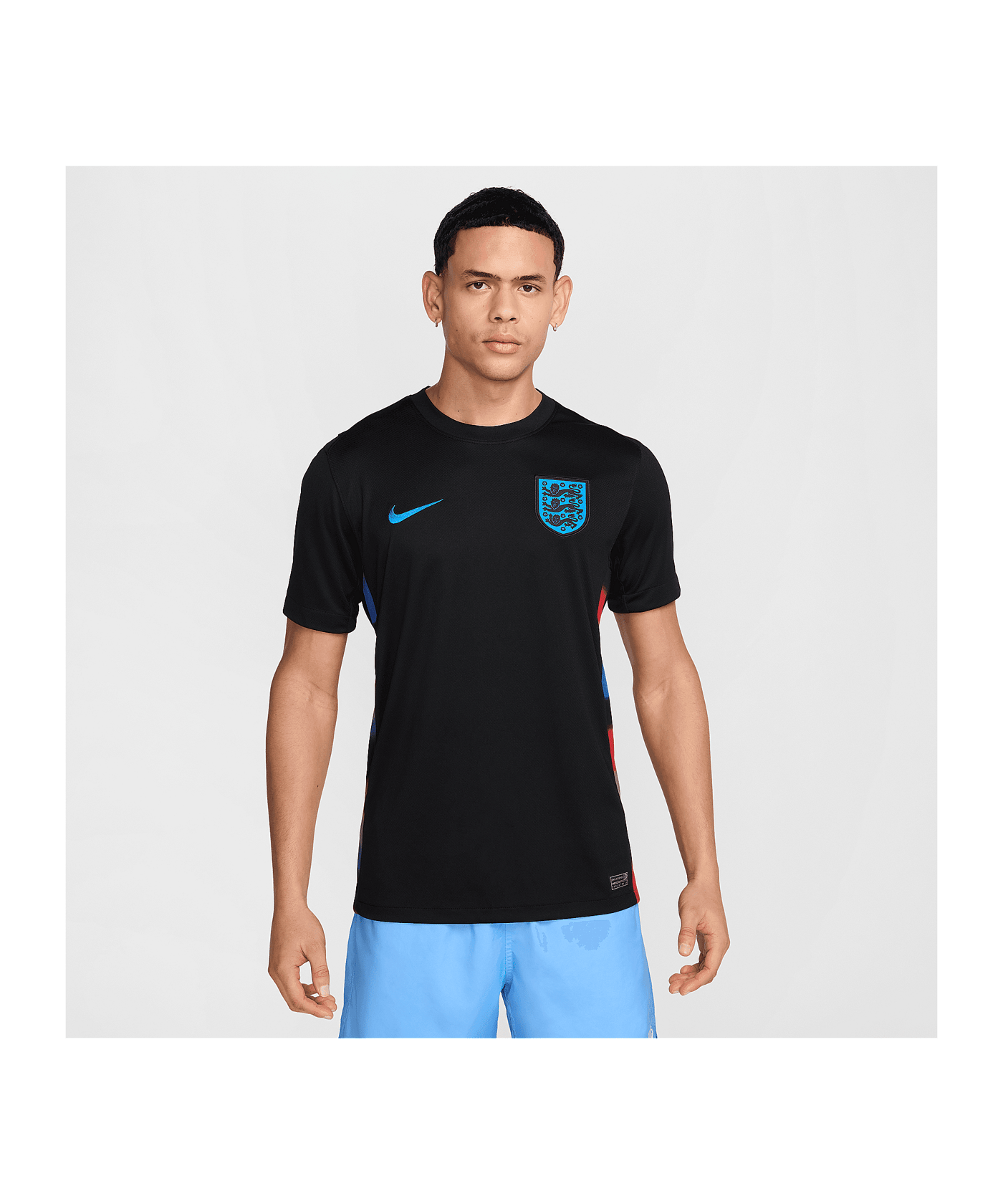 Nike England Trikot Away 2025 Schwarz F010 - schwarz
