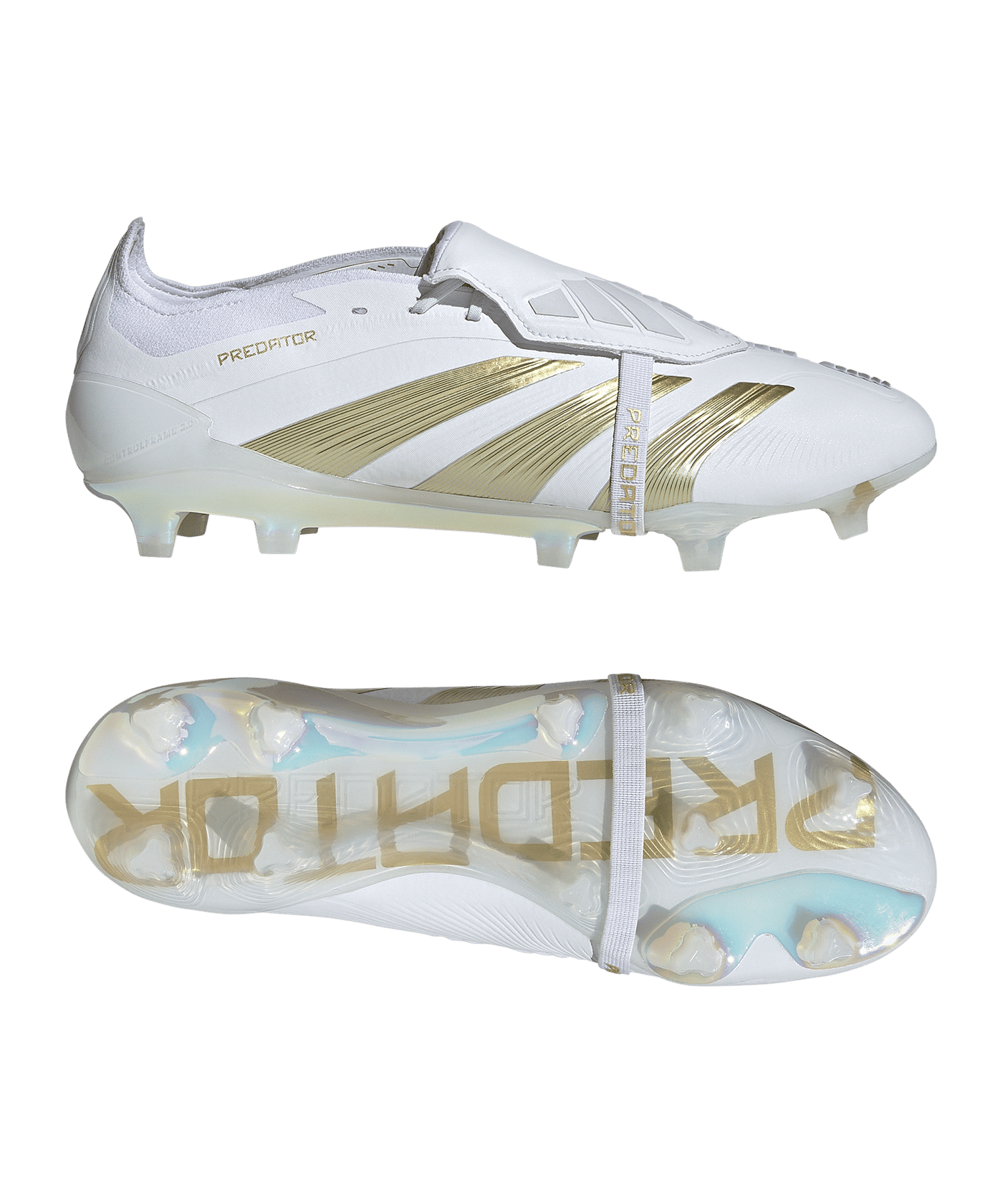 Adidas Predator Elite FT FG Day Spark Weiss Gold Fussballschuh Nocken adidas-predator-elite-ft-fg-day-spark-weiss-gold-fussballschuh-nocken