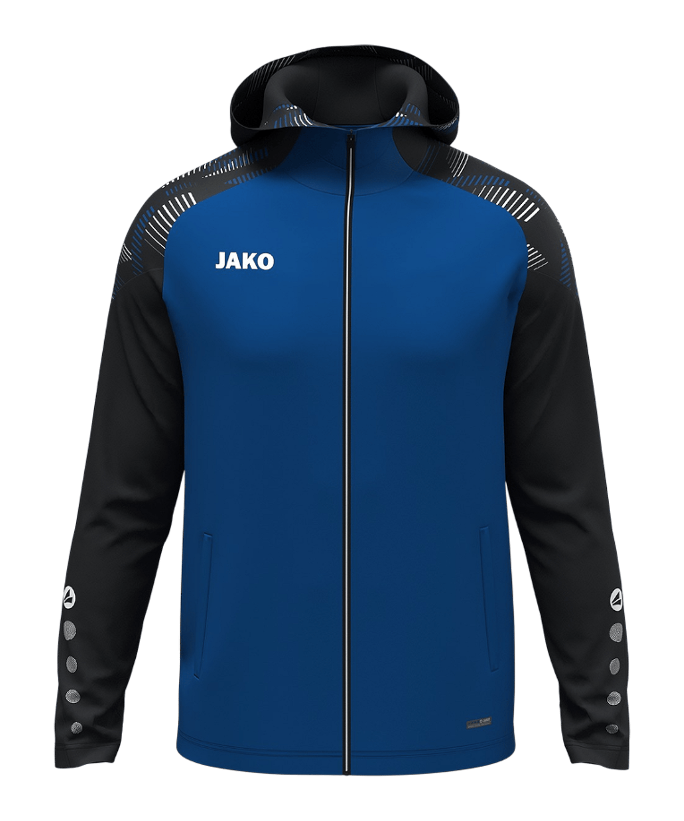 JAKO Sonic Kapuzenjacke Damen Blau F408 - blau