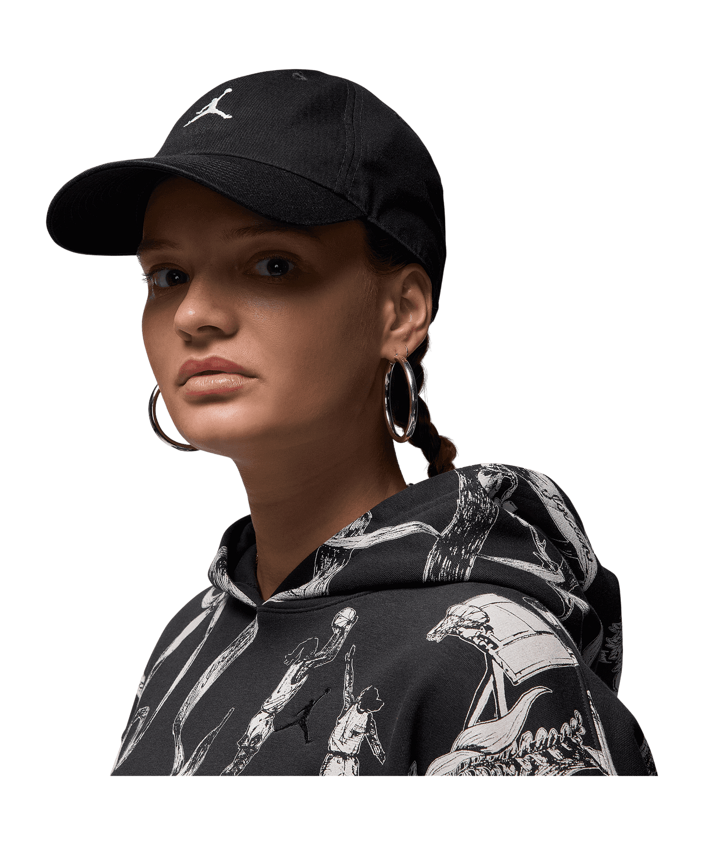 Jordan Club Cap F010 - schwarz