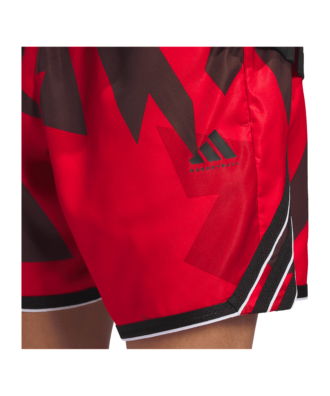 adidas Crazylite Aop 2 Short Lila - rot