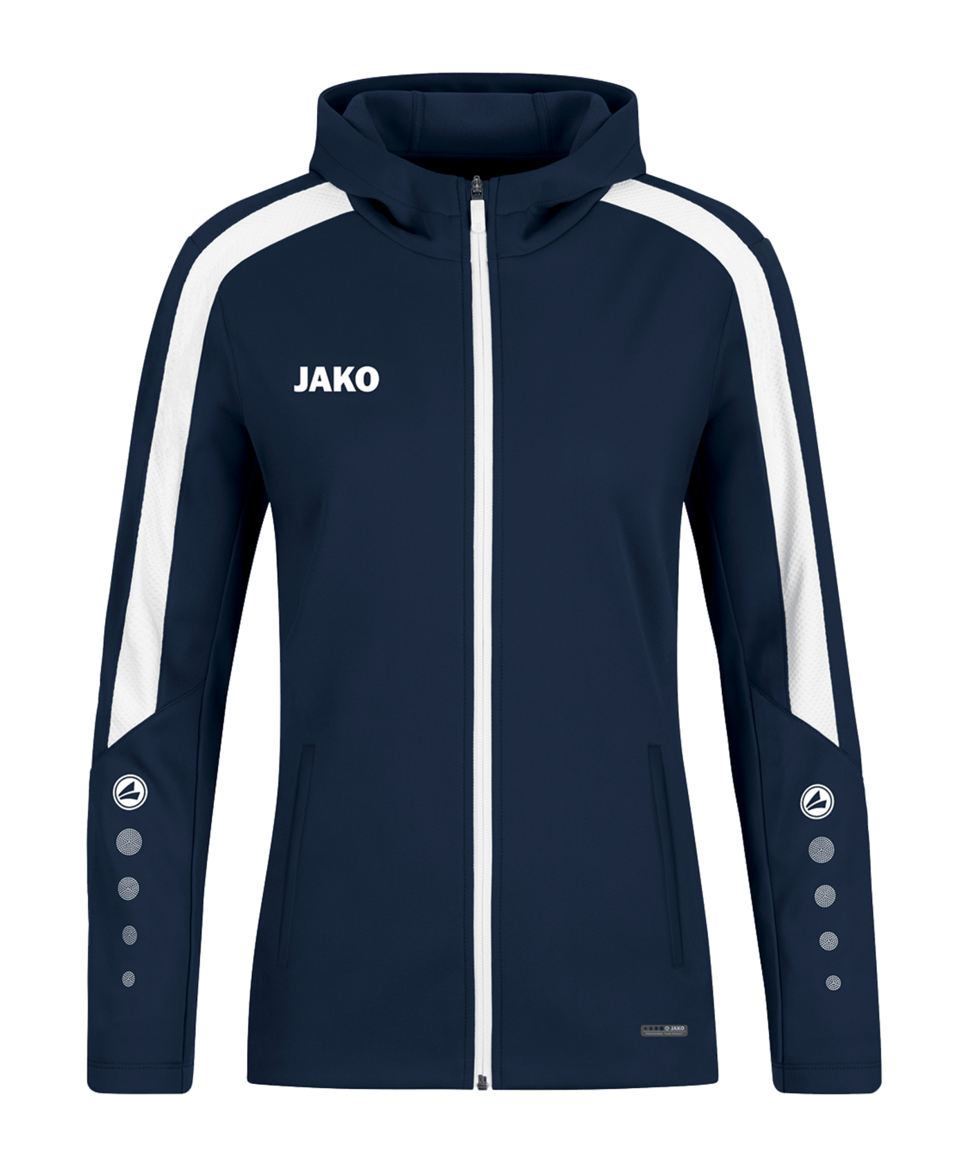 JAKO Power Kapuzenjacke Damen Blau F900 - blau