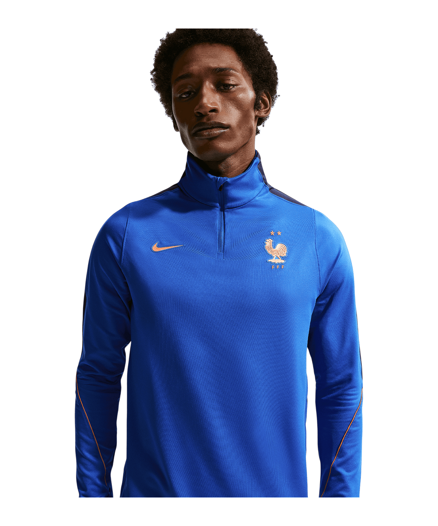 Nike FFF Frankreich Strike Drilltop Blau F480 - blau