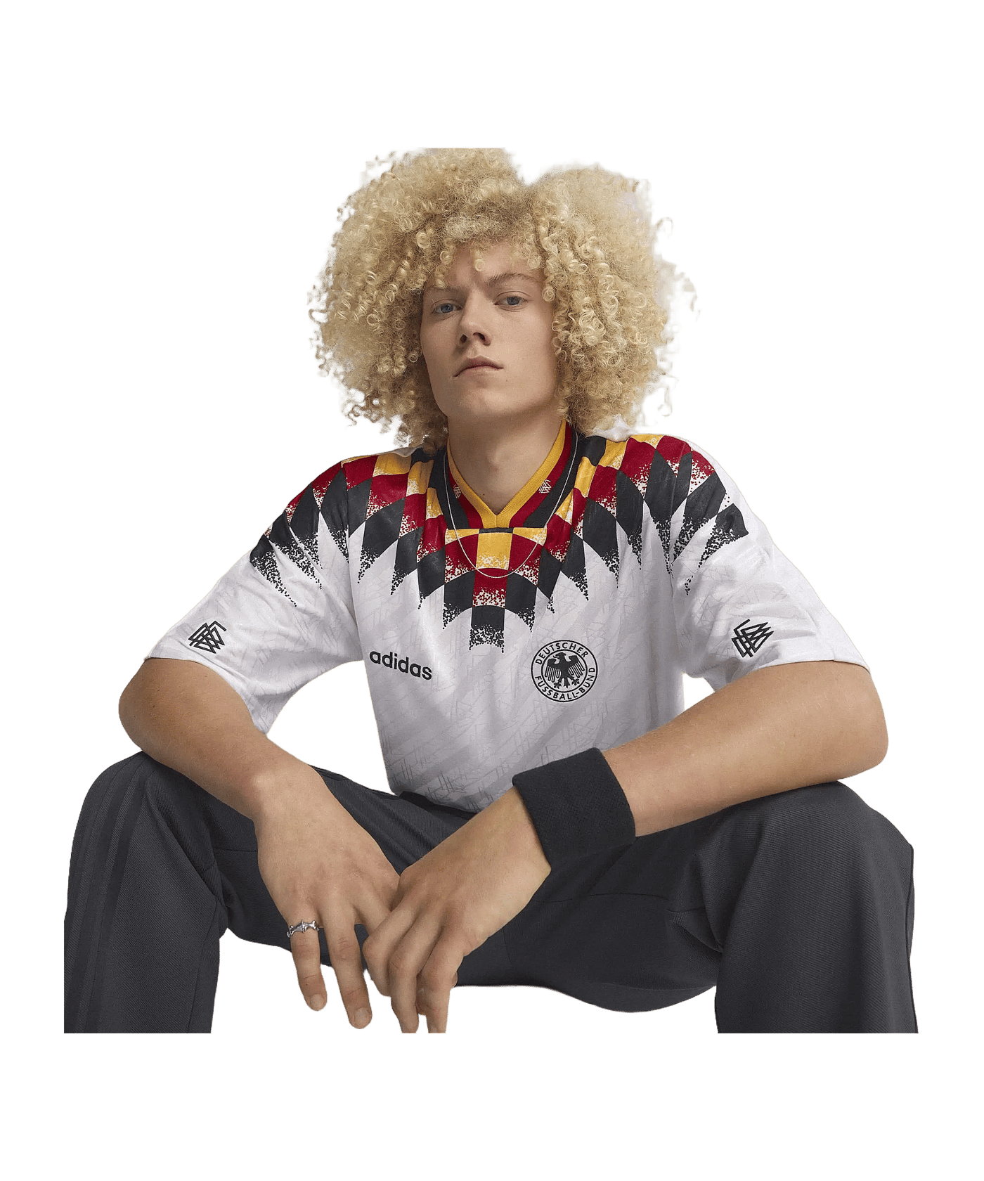 adidas DFB Deutschland Bringback 1994 Trikot Home Weiß - weiss