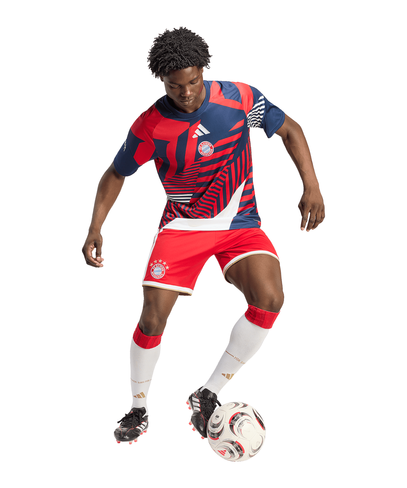 adidas FC Bayern München Pre Match Trikot 2026/2027 Blau - blau