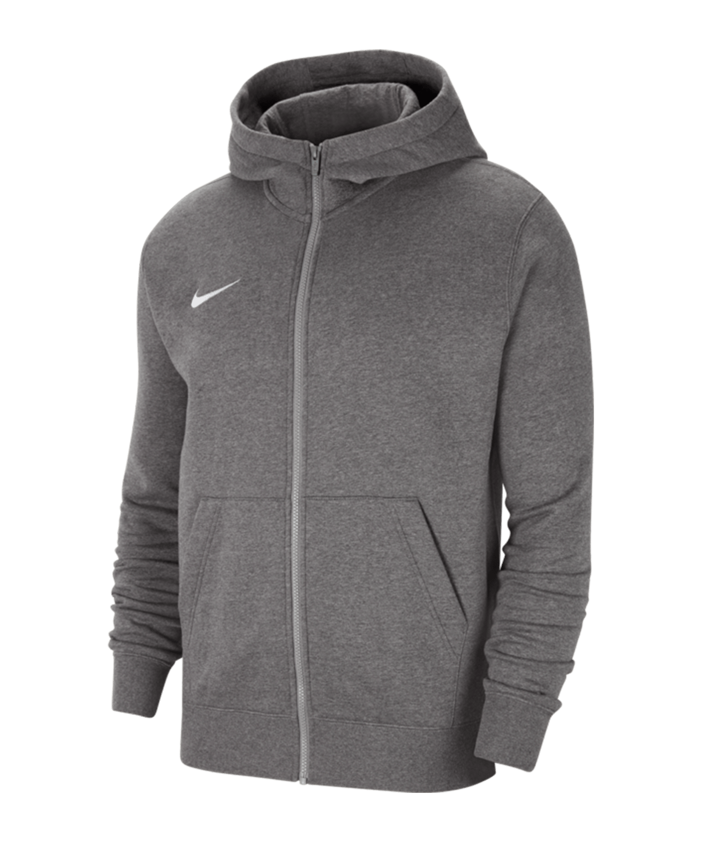 Nike Park 20 Fleece Kapuzenjacke Kids Grau F071 - grau